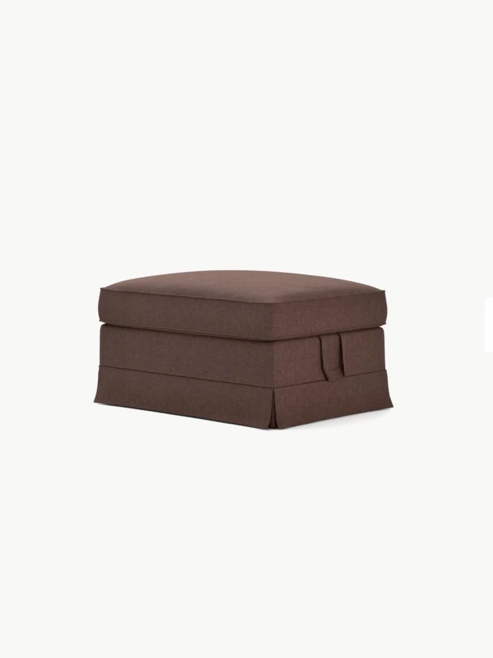 IKEA Ektorp Ottoman Slipcover in Jonsboda Brown